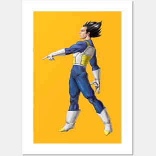 Vegeta Posters and Art